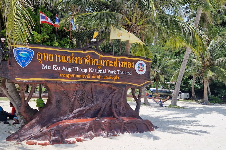 Koh Pha Ngan: Day Tour Ang Thong with Kayak, Snorkel & Lunch Option 1: Hotel Pick up in Koh Pha Ngan