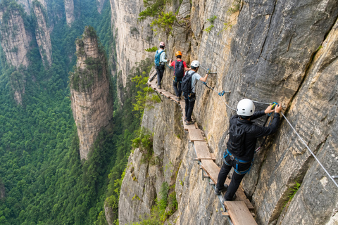 Zhangjiajie: Grand Canyon & Glass Bridge E-Ticket Options English Guide Service Only
