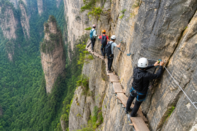 Zhangjiajie: Grand Canyon & Glass Bridge E-Ticket Options English Guide Service Only