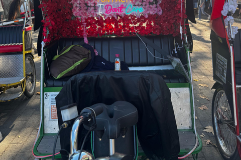 NYC: Magische stadslichten en stadsrondleiding door BroadwayNYC: Magische stadsverlichting en Broadway-stadsrondleiding per riksja