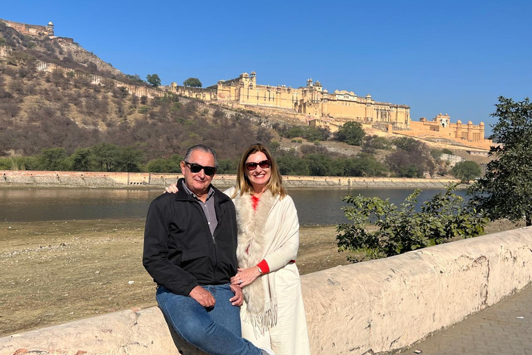 Jaipur: Private Guided Day Tour with Palaces & Hidden Gems Car + Guide Package