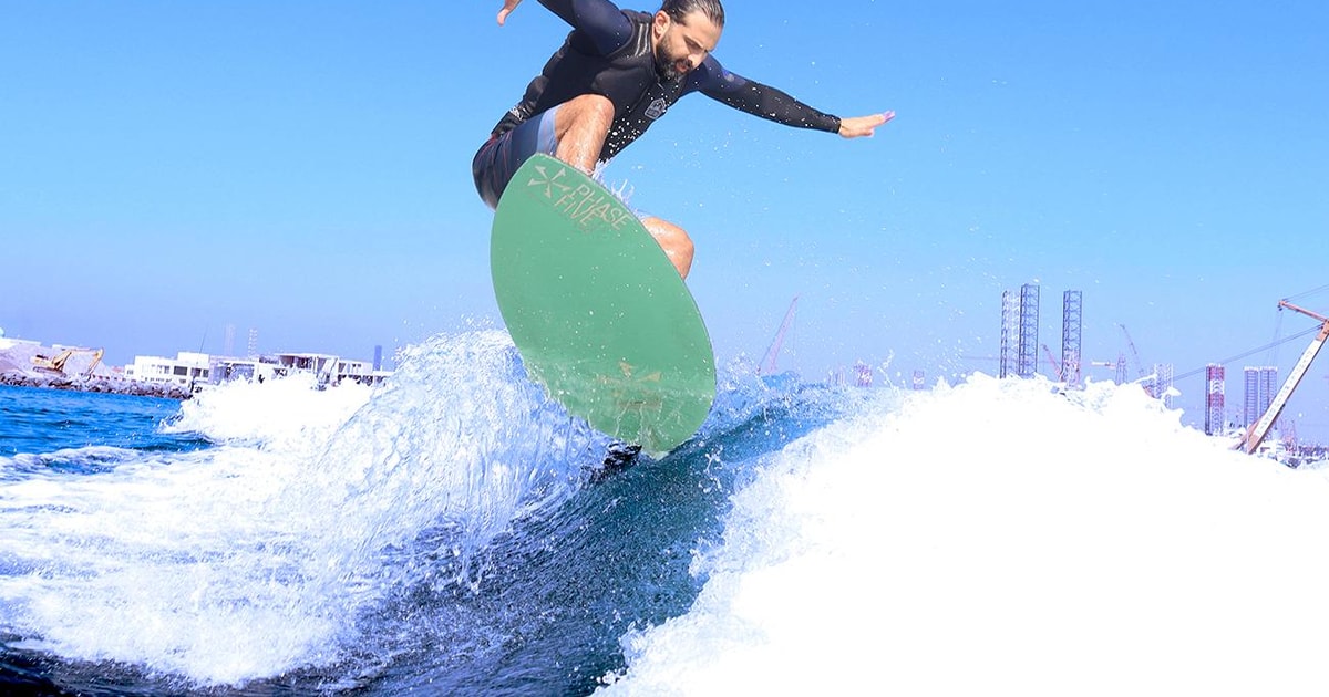 Wake Surfing Business Bay Book Your Next Experience! GetYourGuide