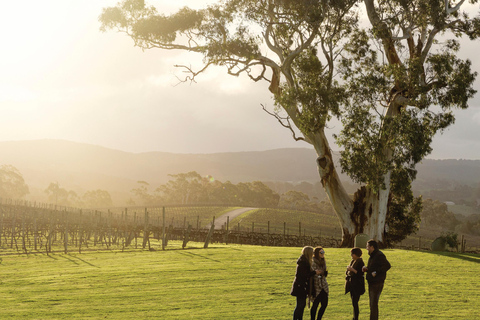 Visite à arrêts multiples dans les collines d&#039;Adélaïde et à HahndorfPrise en charge dans la région d&#039;Adelaide Hills et Hahndorf à 10h55.
