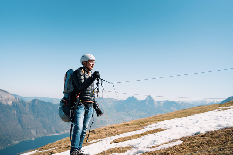Lucerne: Tandem Paragliding – All-in-One – Lake Lucerne or Engelberg