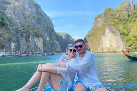 Krabi: Phi Phi-eilanden zonsopgangtour &amp; 4 eilanden per speedboot