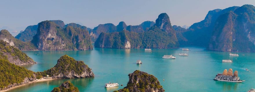 Depuis Ha Long : Transfert aller simple en bus partagé vers Ha Noi