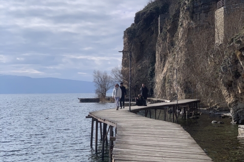 Excursión privada de un día a Ohrid, Macedonia del Norte, desde Tirana