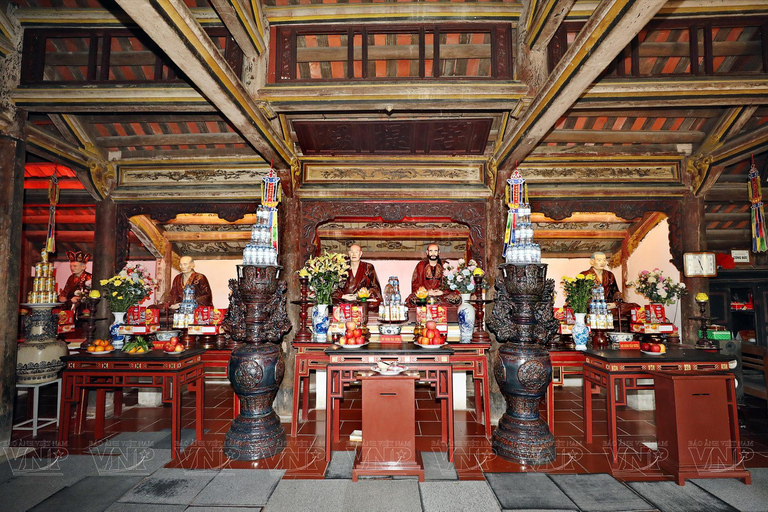 Hanói: salsa de soja, pueblo de los vermicelli y pagoda Thang NghiemTour privado: pueblo de la salsa de soja, pagoda, pueblo del incienso y sombreros