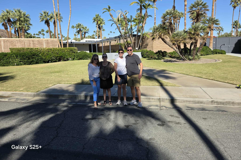 Palm Springs: Celebrity Homes Guided Electric Cart Tour Explore Palm Springs Celebrity Homes in Style
