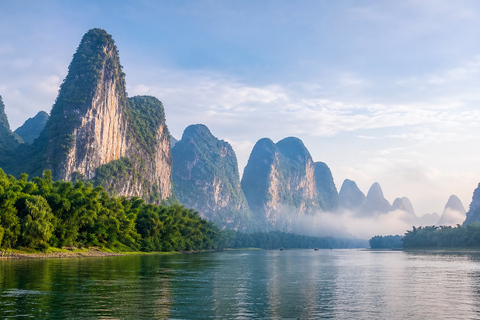 Guilin: Li River Cruise to Yangshuo | 3-5 Star Options From Yangshuo to Yangdi: Li River 3-Star Cruise