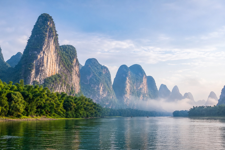 Guilin: Li River Cruise to Yangshuo | 3-5 Star Options From Yangshuo to Yangdi: Li River 3-Star Cruise