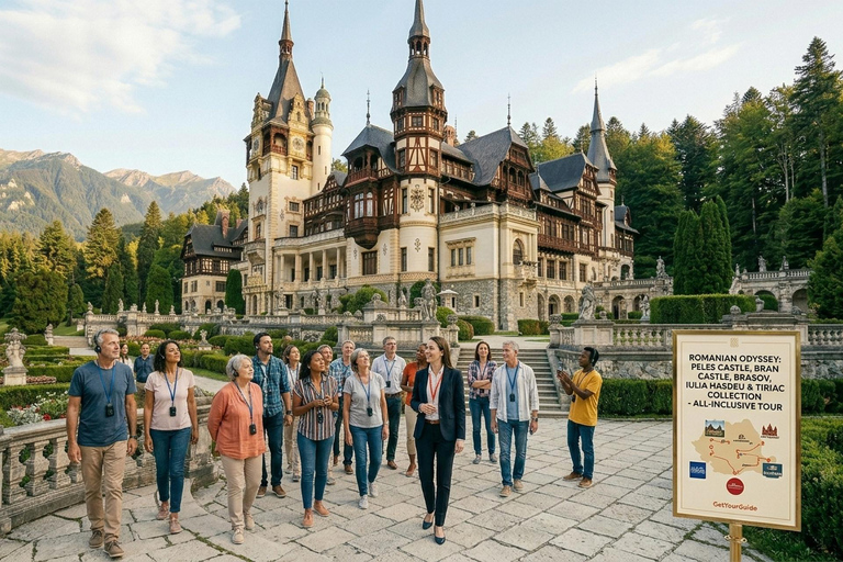 2 Castles-Bucharest: Peles Castle, Dracula’s Castle & Brasov PRIVATE Bucharest : Peles Castle, Bran Castle & Brasov