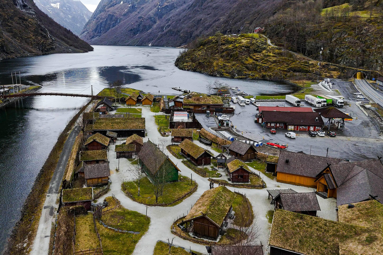 Guided tour: Viking Village Nærøyfjorden Cruise Flåm Railway