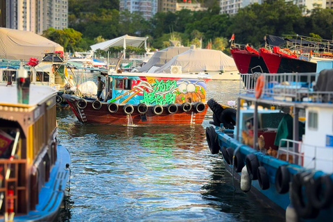 Hong Kong : Croisière privée sur le sampan d&#039;Aberdeen avec déjeuner de nouilles