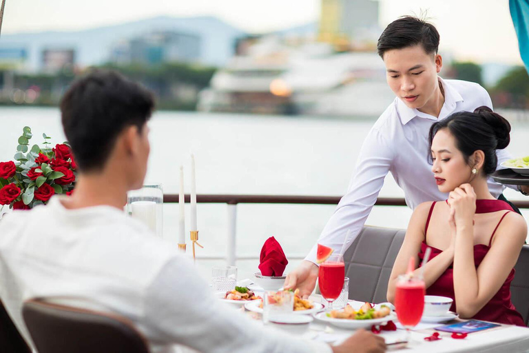 Da Nang/Hoi An: Luxury Dinner Cruise & Shows with Transfer Hotel Pickup from Danang: Combo Tickets + Set Menu