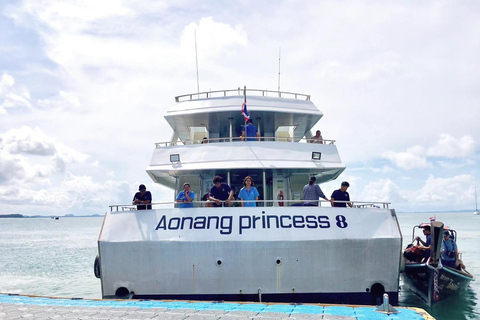 Krabi Airport: Phi Phi Island Transfer with Ferry Ticket Krabi Airport: Ferry Ticket to Phi Phi Island