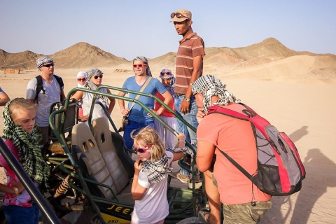 Hurghada: 5-Hour Quad Bike Desert Safari and Barbecue Tour from Hurghada with Dune Buggy