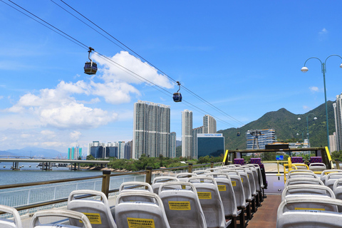 Hong Kong: 360 Lantau Open-Top Bus Sightseeing Experience Open-Top Bus Sightseeing Experience