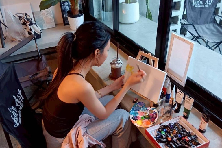 Pattaya: Rug Tufting Workshop at an Art Studio Café