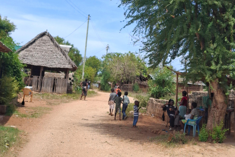 Mtwapa:JumbaRuins &amp; BushVillage Tour di un giorno e cena nel villaggio.