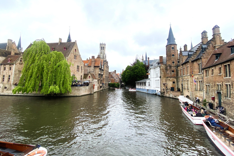 Desde París: Excursión de un día con guía a Bruselas y Brujas