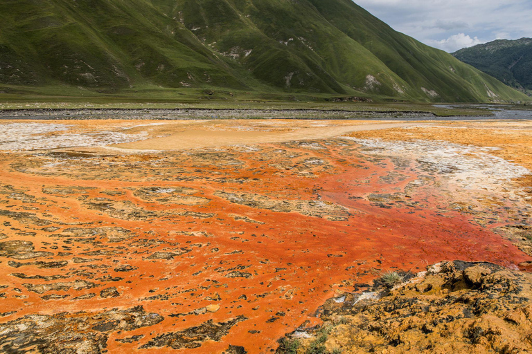 From Stepantsminda Kazbegi: TRUSO valley and ARSHA Waterfall