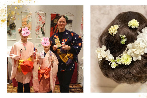 Kioto: warsztaty tworzenia japońskich akcesoriów do włosów i broszek