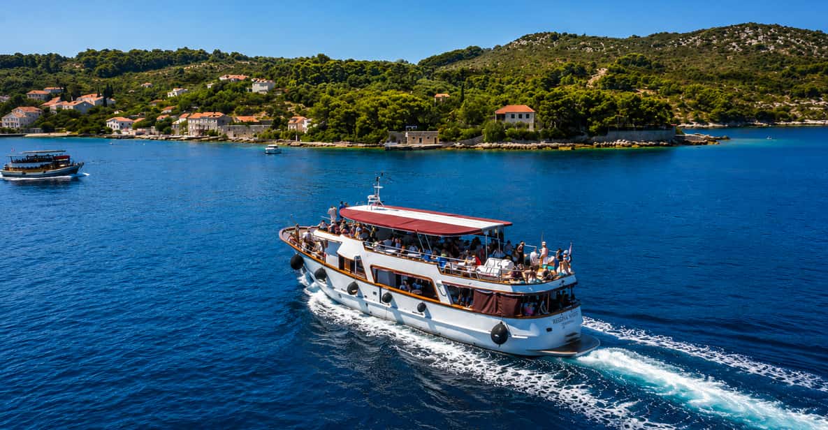 Elaphiti Islands Tour with Drinks & Lunch Option — a boat tour from Dubrovnik, Croatia
