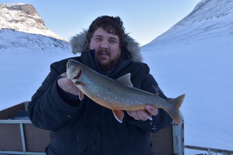 Abisko : Pêche sur glace