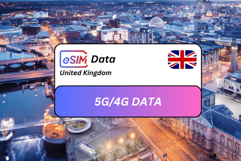 From Cardiff: United Kingdom eSIM Roaming Data Plan