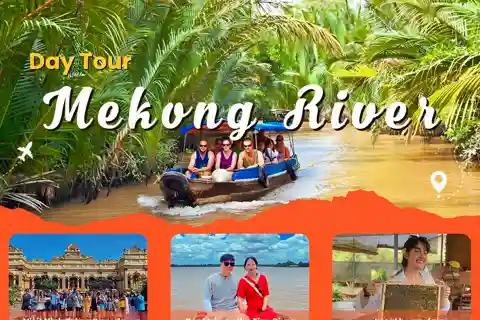 HCM: Authentic Mekong Delta - Boat, TukTuk, Khot Cake Making