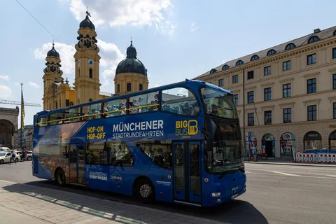Monaco di Baviera: Big Bus Tour in autobus Hop-on Hop-off tour panoramico