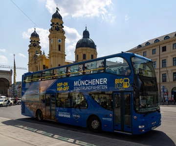 Monachium: Wycieczka autobusowa hop-on hop-off Big Bus Sightseeing Bus Tour