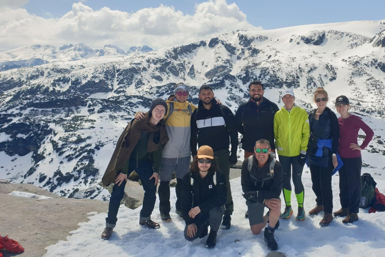 7 Rila Lakes under the snow - Winter Hiking Tour 10-Hour Self-Guided Tour (lakes NOT visible)