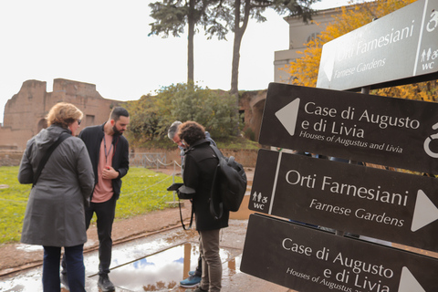 Rome : Visite guidée du Colisée, du Forum romain et de la colline Palatine