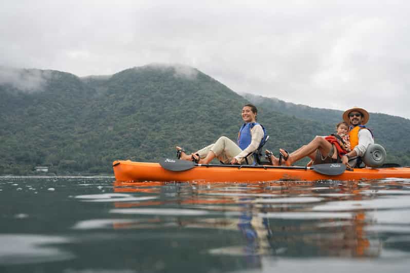 Yamanashi Saiko: Water Activity by Mt. Fuji with Pedal Kayak