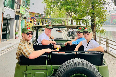 Hanoi: Jeep Tour with Banana Island, Hidden Canal & Bun Cha