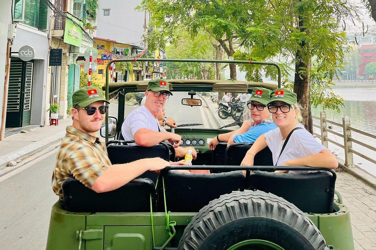 Hanoi: Jeep Tour with Banana Island, Hidden Canal & Bun Cha