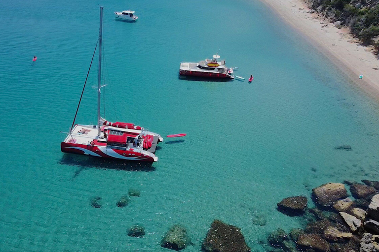 Crucero en un maxi-catamarán de vela