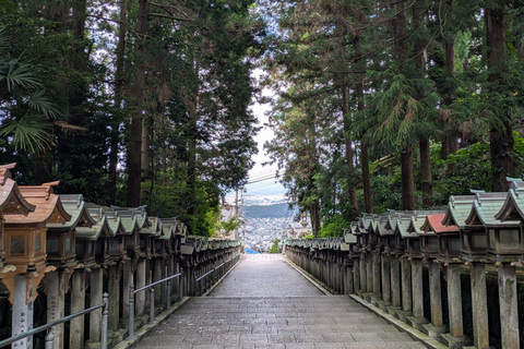 Nara: Mt. Ikoma Guided Hiking Tour with Cable Car and Views