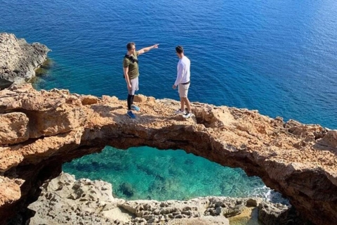 Ibiza: 6 hours of Discovery, Snorkeling, Pirate Cave Discovery Tour with Pick Up