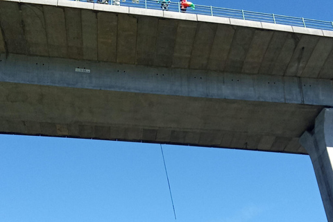 MELGAÇO: Pendular jump on the River Minho with Ruta Aventura.