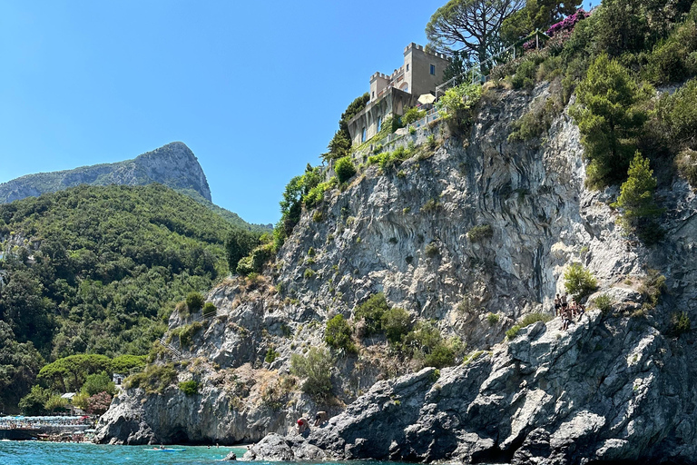 Private boat tour from Positano to Capri