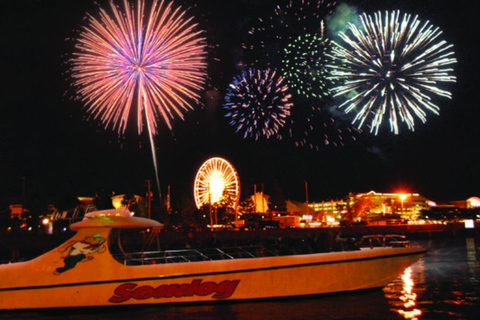 Chicago: crociera con fuochi d&#039;artificio in motoscafo Seadog sul lago Michigan