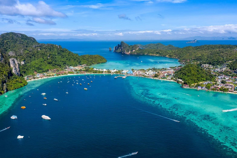 Phuket: Phi Phi Islands, Maya Bay, and Khai Island Tour Day Trip without Transfer excluding National Park Fee