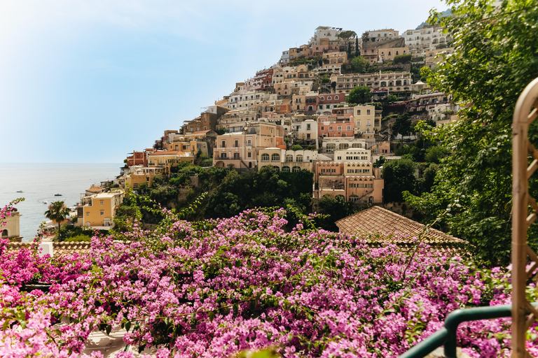 Desde Nápoles: Excursión de un día a Pompeya, Costa Amalfitana y Positano