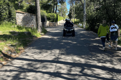 NICE BY ELECTRIC QUAD:panoramic tour from Nice with snack