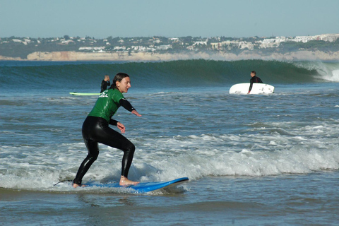 Albufeira: Surf Kleingruppe - nur Erwachsene