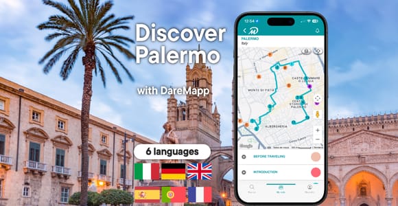 Palermo: Private Guided Tour on Your Mobile