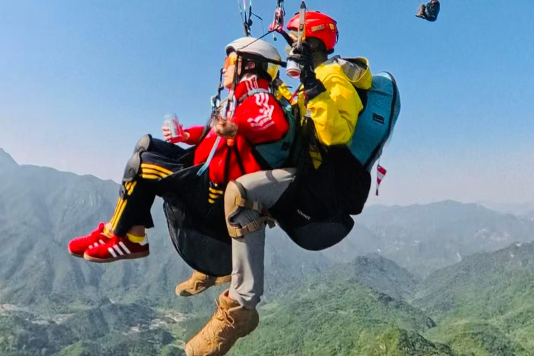 Beijing: The Mutianyu Great Wall Paragliding Experience